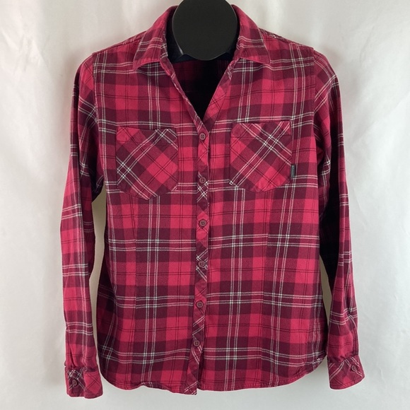 Columbia Tops - COLUMBIA Women’s Button-Up Plaid Flannel M